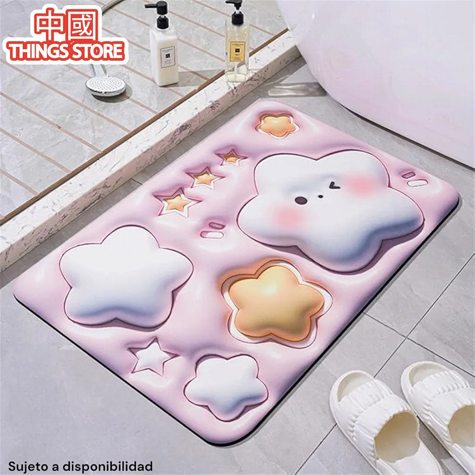 Tapete antideslizante 3D