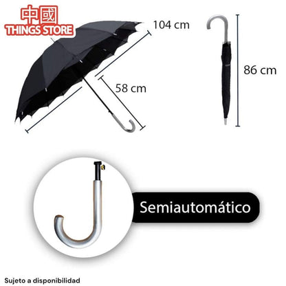 Sombrilla de bastón