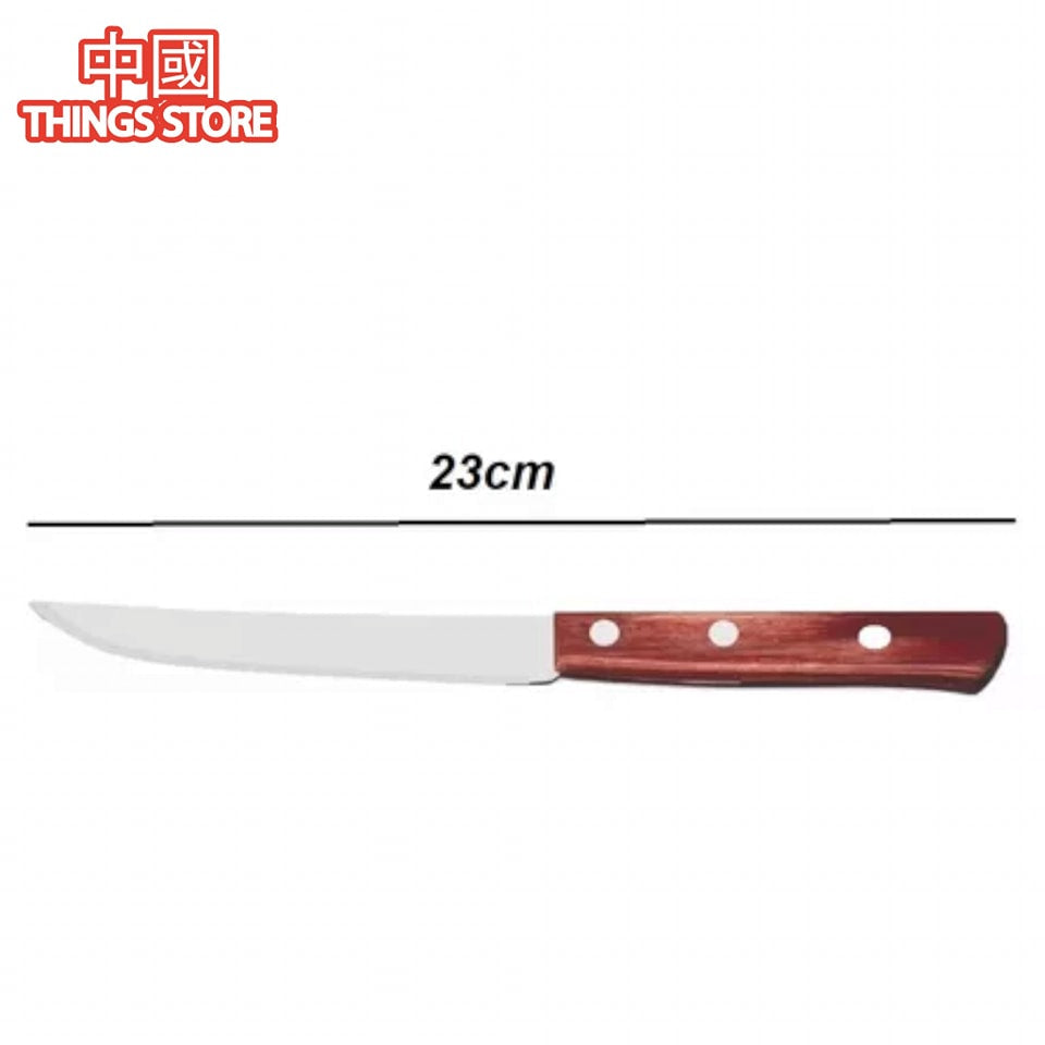 Set de 6 cuchillos rustico