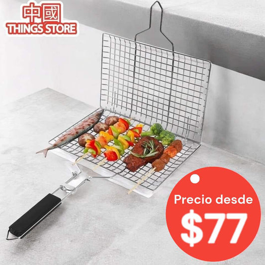 Pinza para parrilla 33X21cm