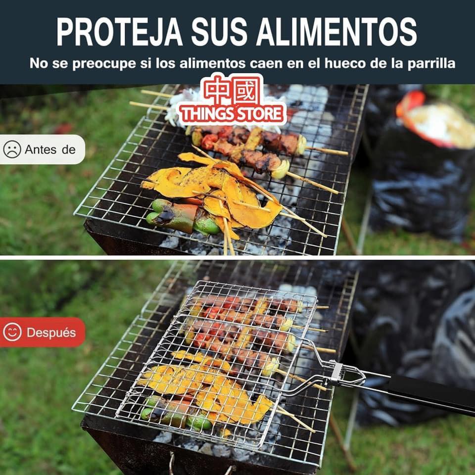 Pinza para parrilla 33X21cm