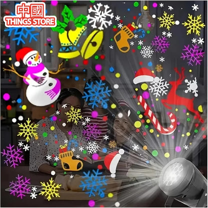Proyector led navideño