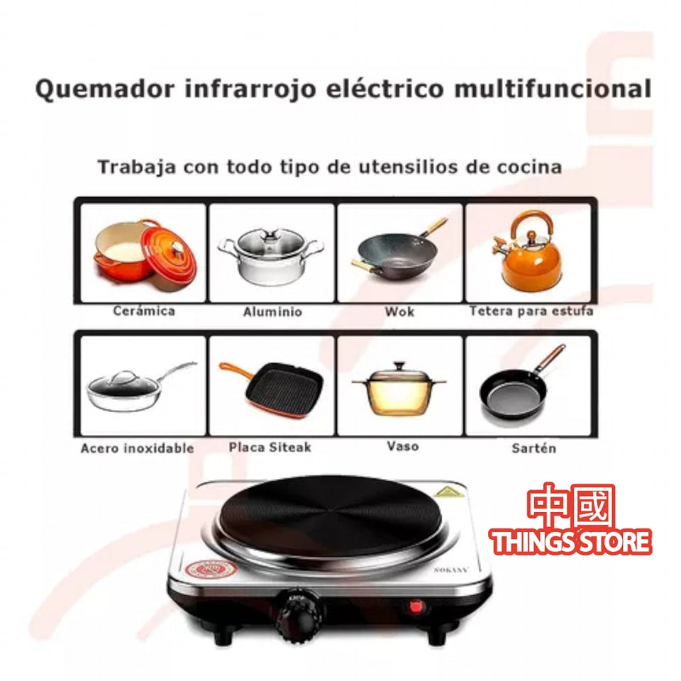 Parrilla de 1000W