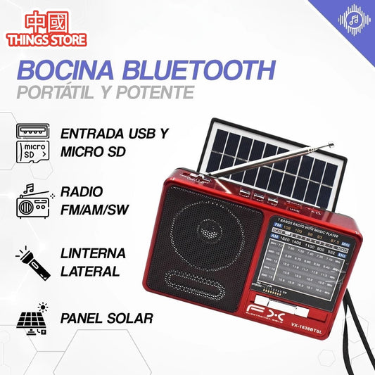 Bocina bt solar