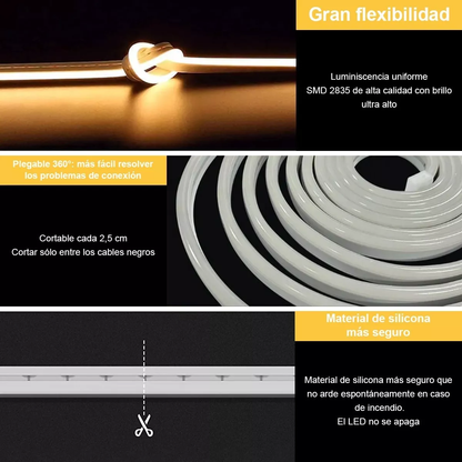 Tira LED recortable