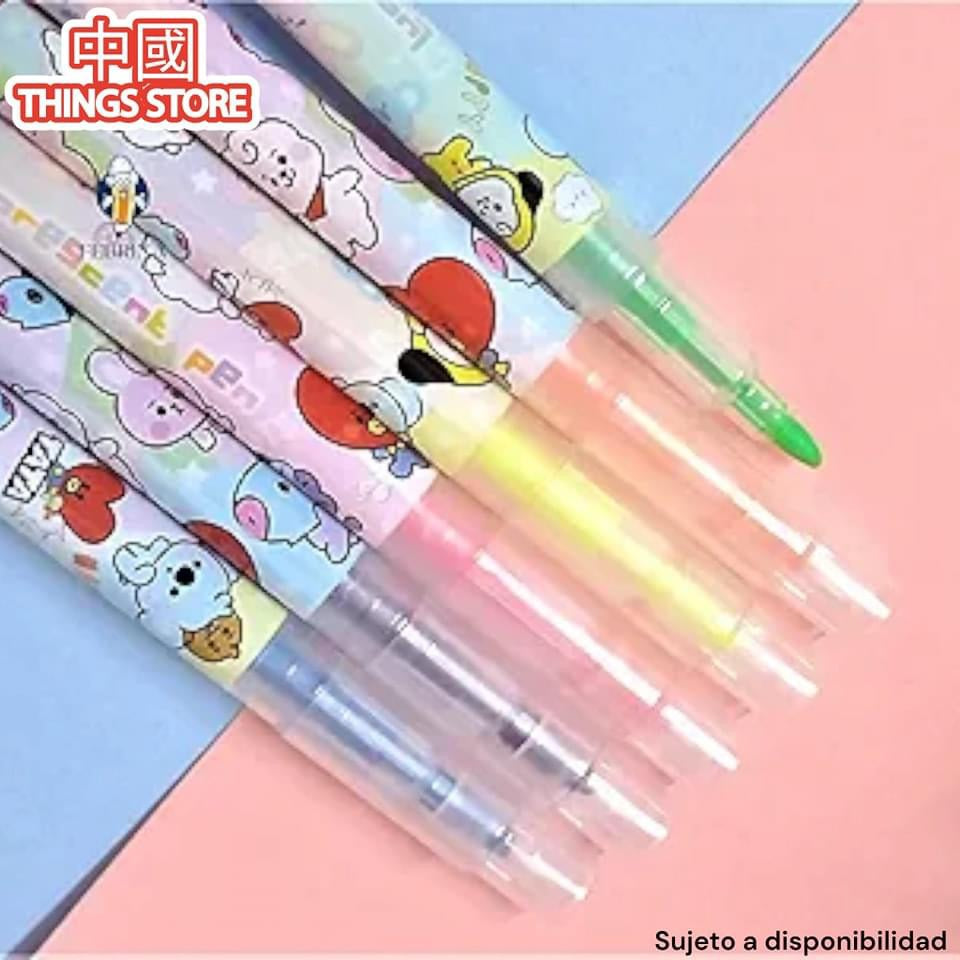 Plumones doble de BTS