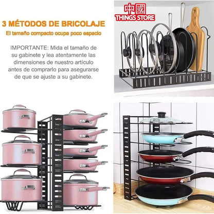 Estante de ollas