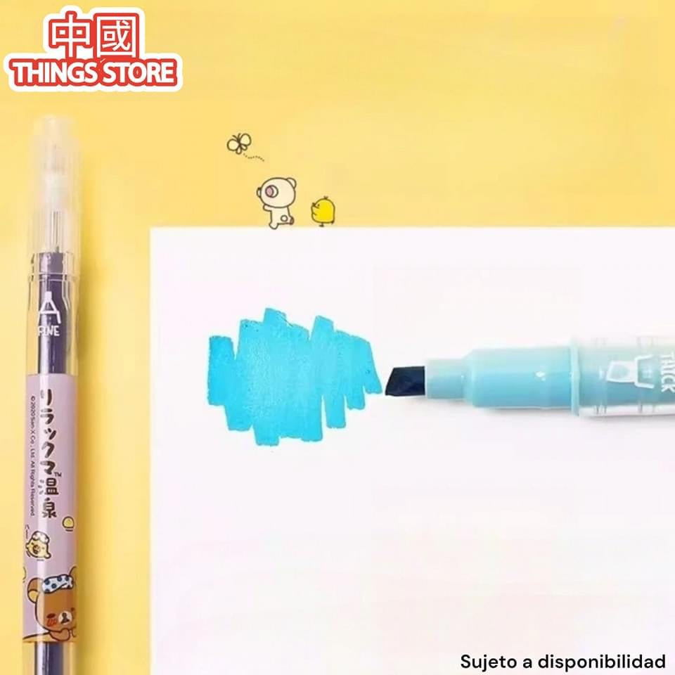 Plumones doble de BTS