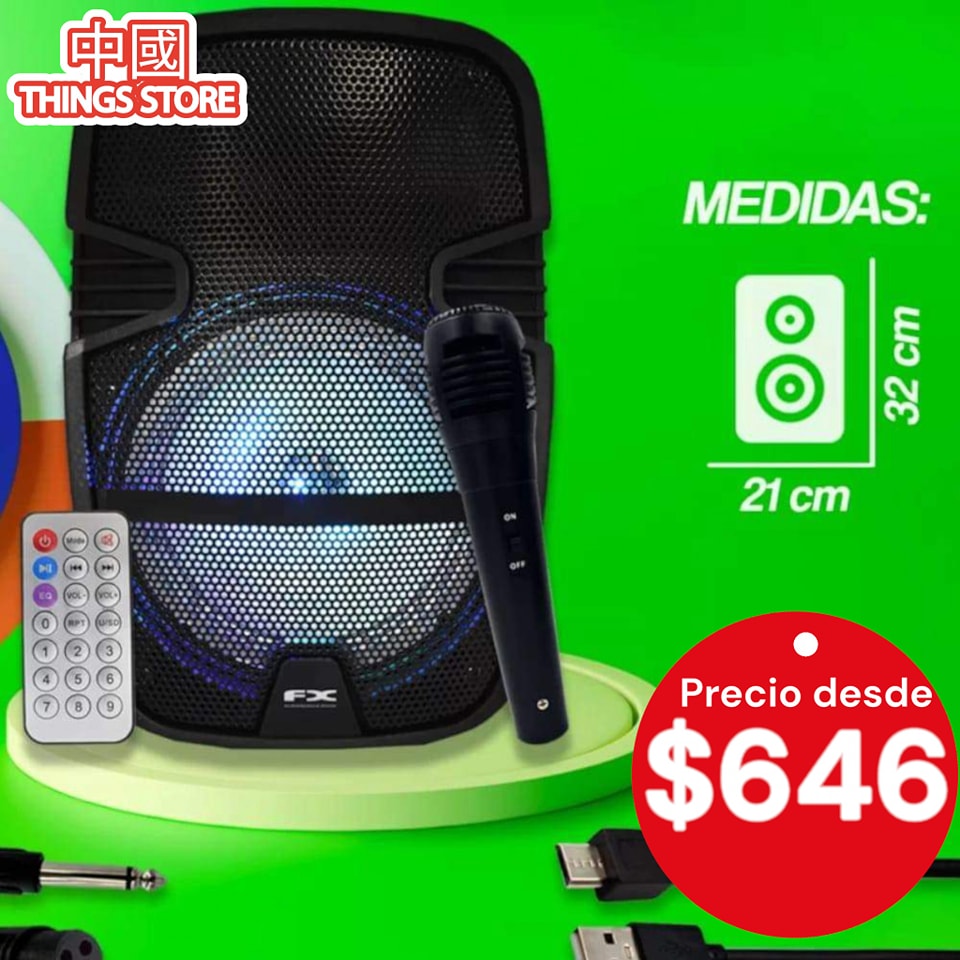 Bocina 8 Pulgadas