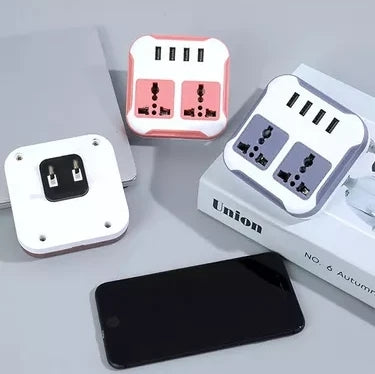 Multi contacto cuadrado