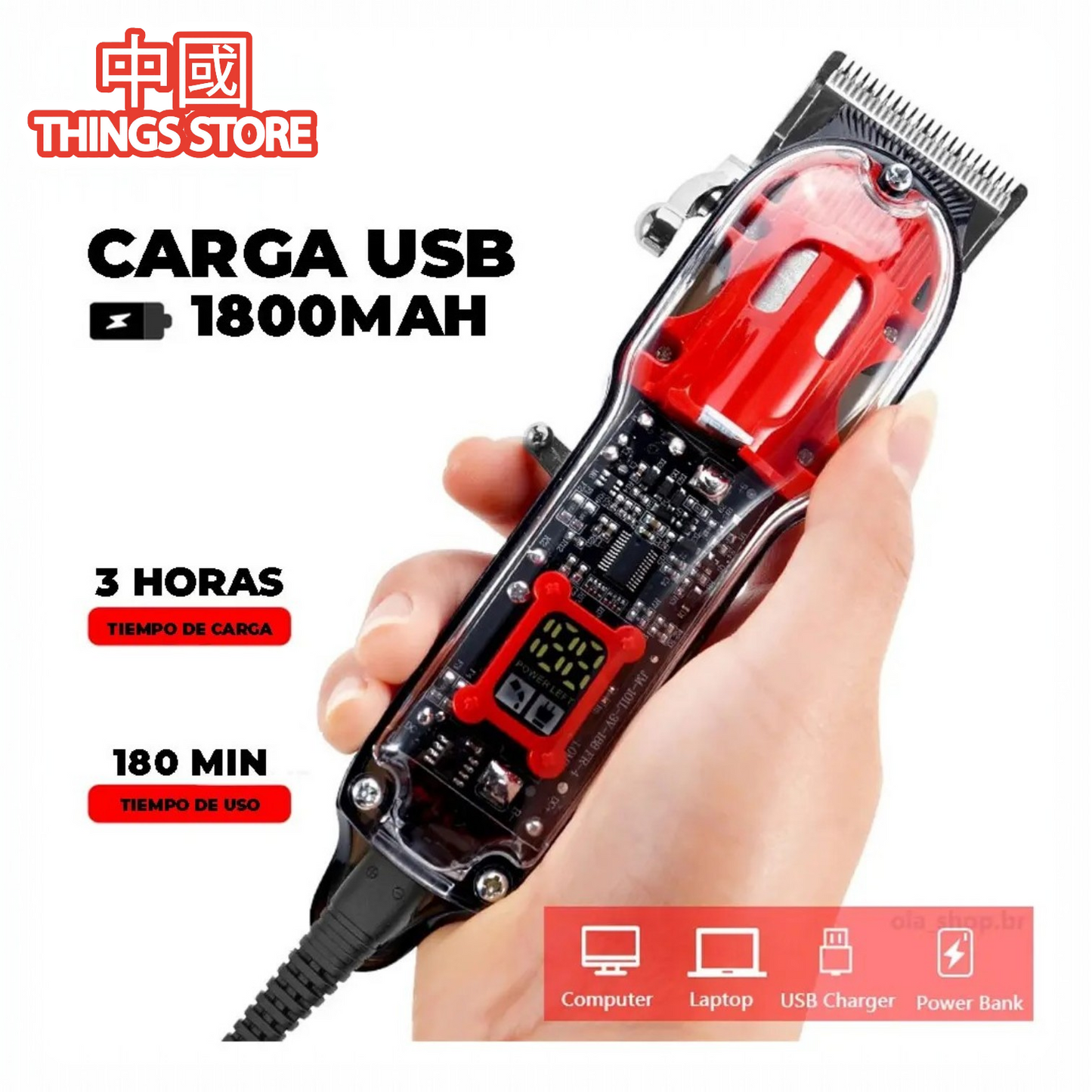 Maquina rasuradora completa