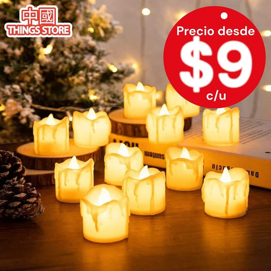Velas cálida  para decoraciòn.