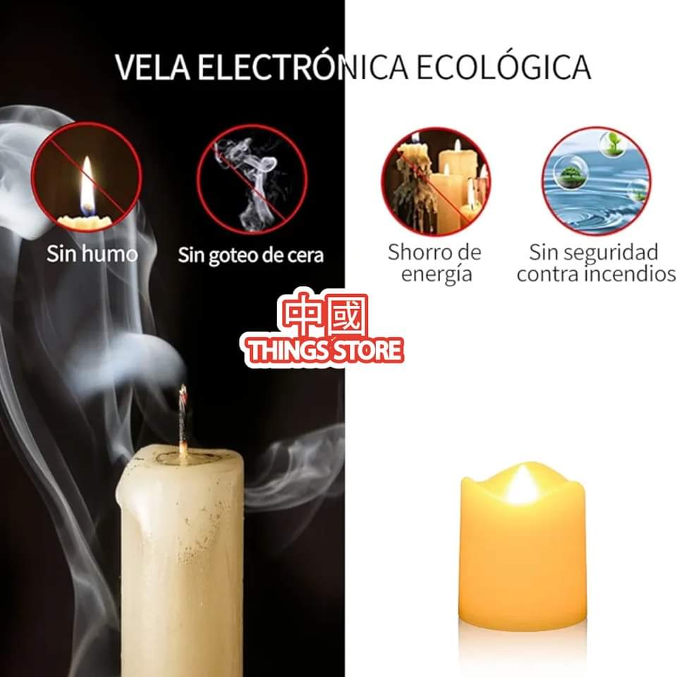 Velas cálida  para decoraciòn.