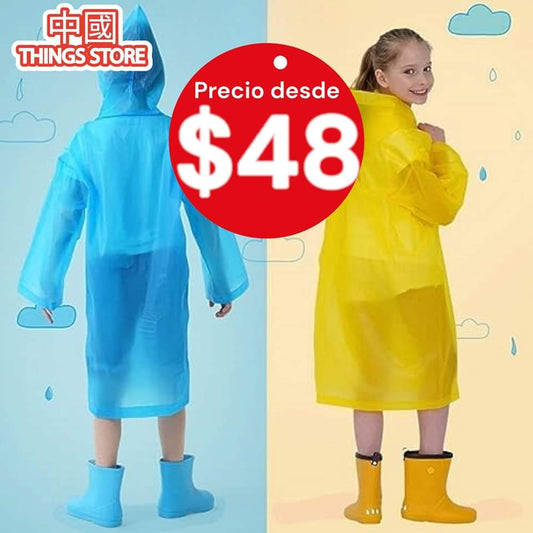 Impermeable para niños