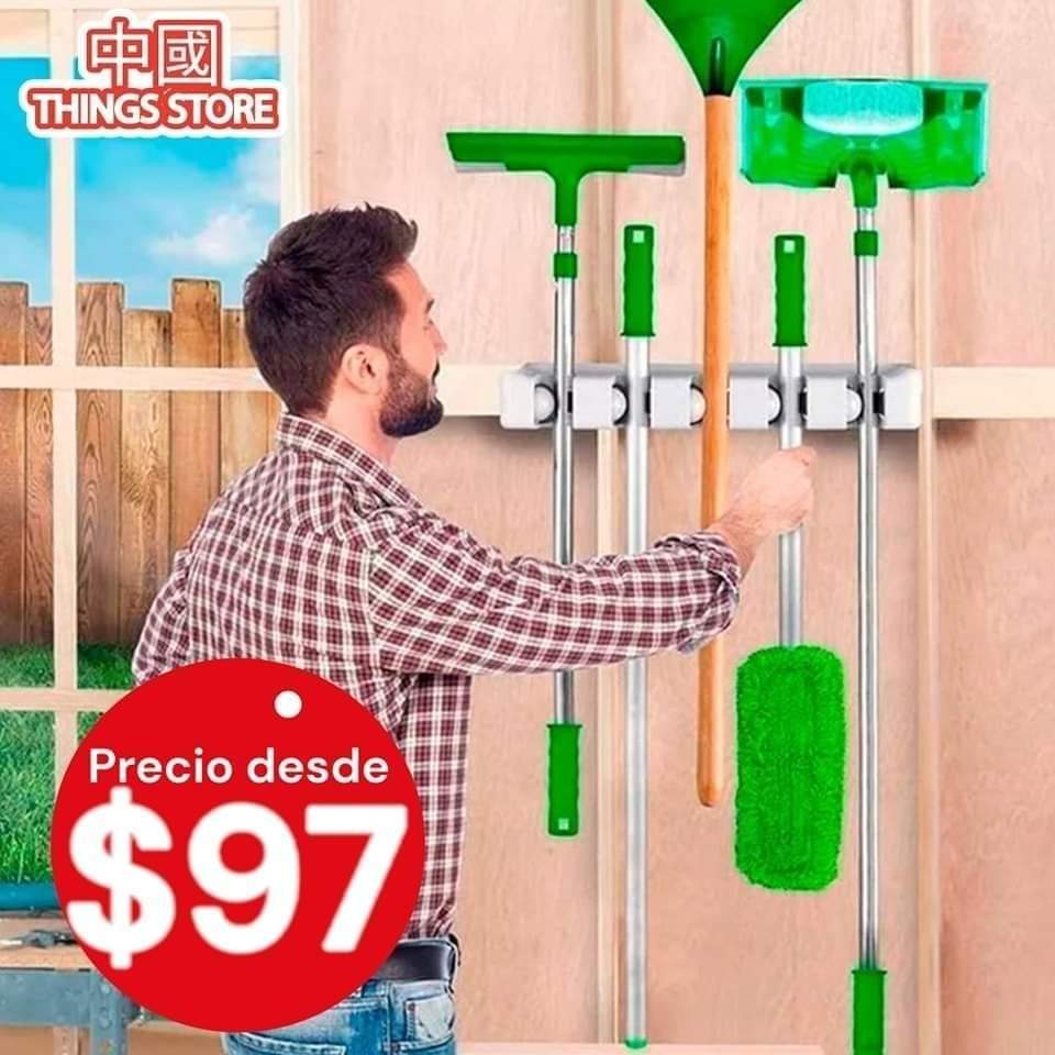 Organizador para escobas