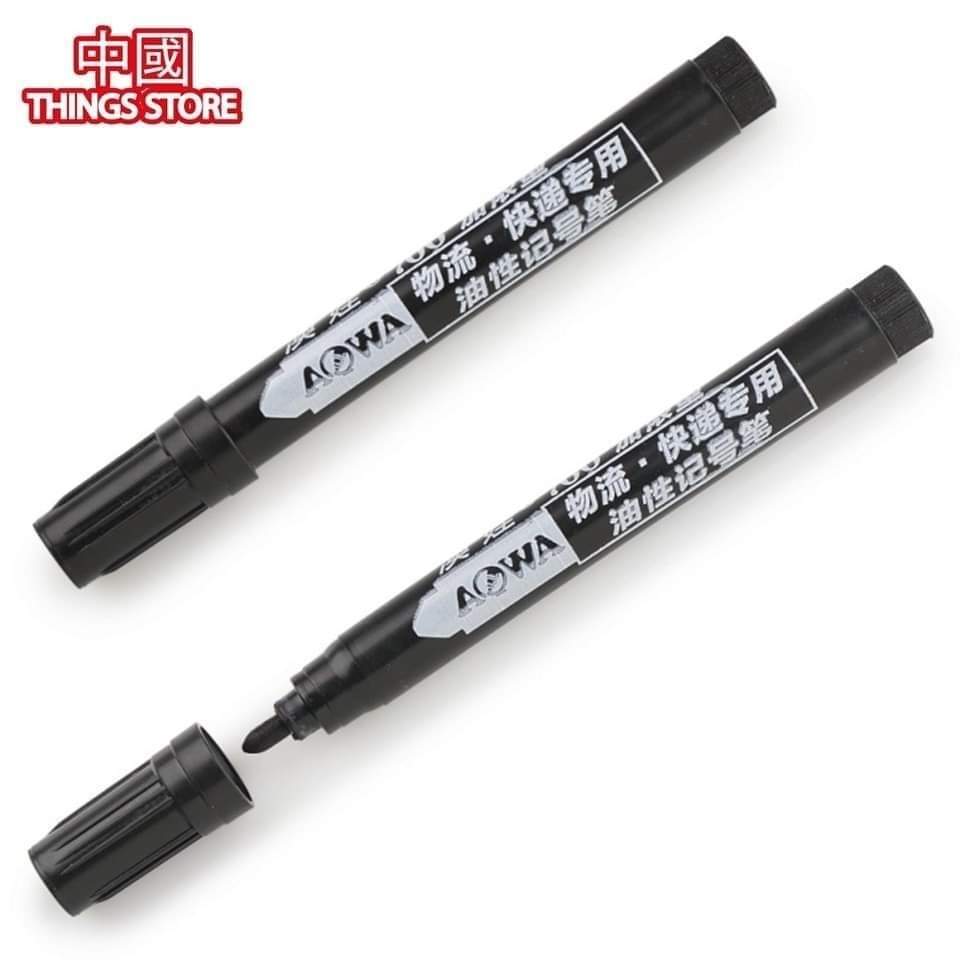 Caja de plumones permanentes