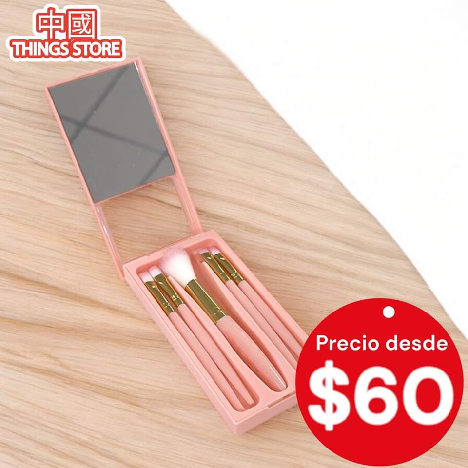 Estuche de 5 brochas