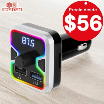 Transmisor con doble USB