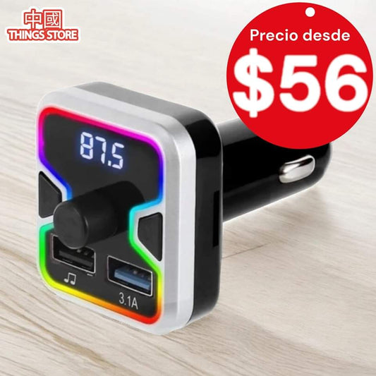 Transmisor con doble USB