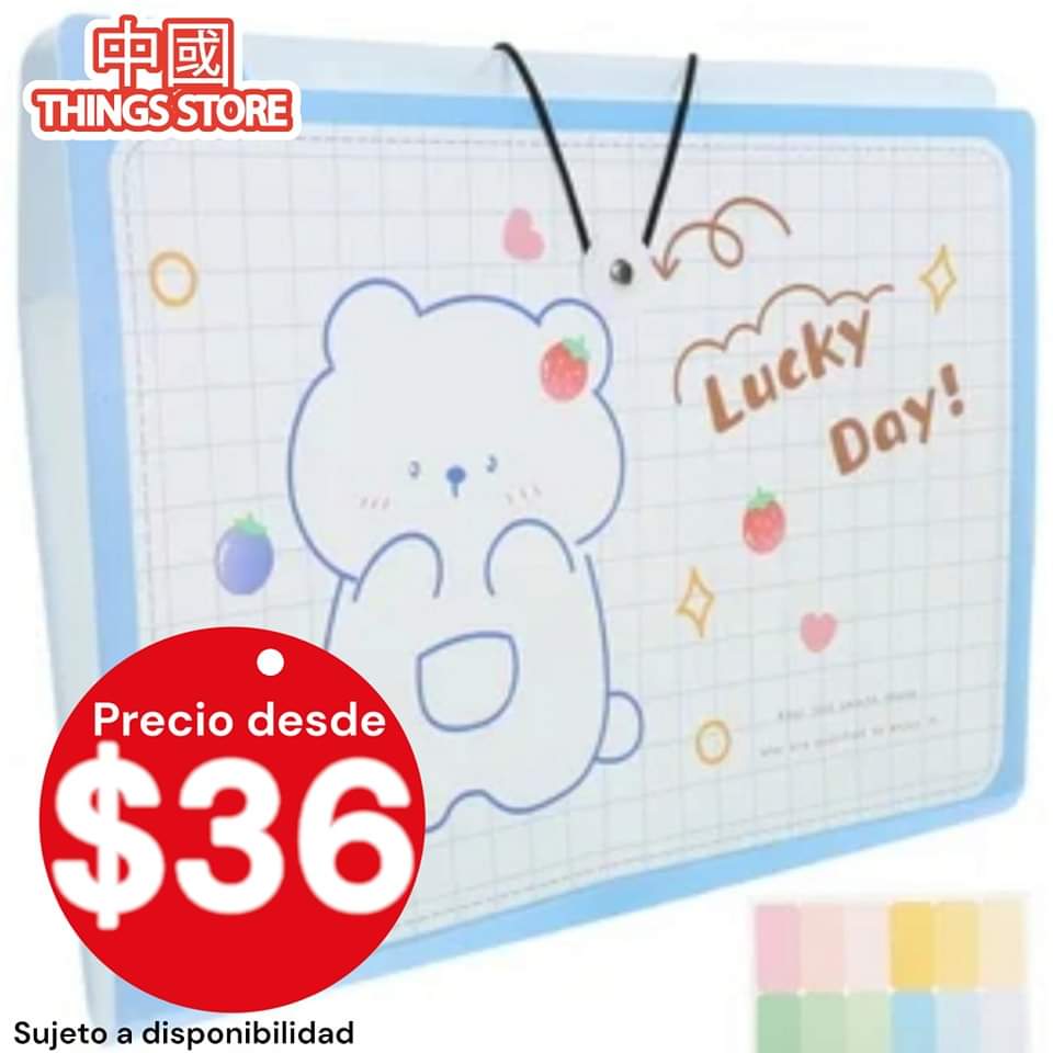 Folder tamaño carta con diseño