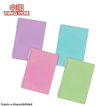 Cuaderno de rayas color liso