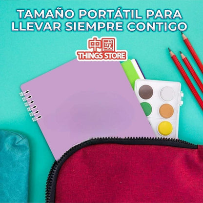 Cuaderno de rayas color liso