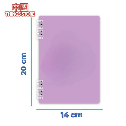 Cuaderno de rayas color liso