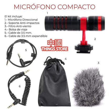 Micrófono con condensador