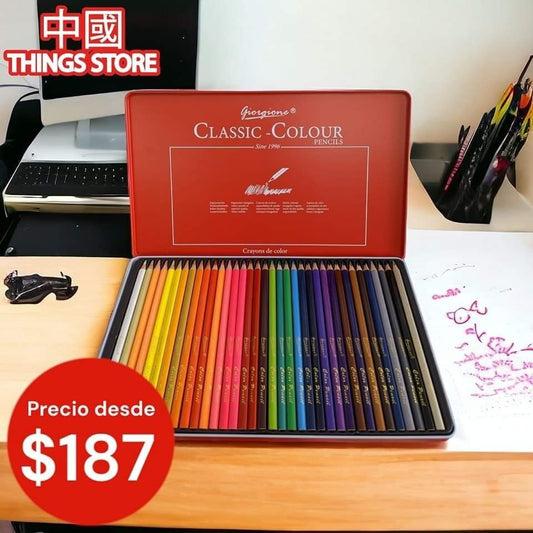 Colores rojos 36pz