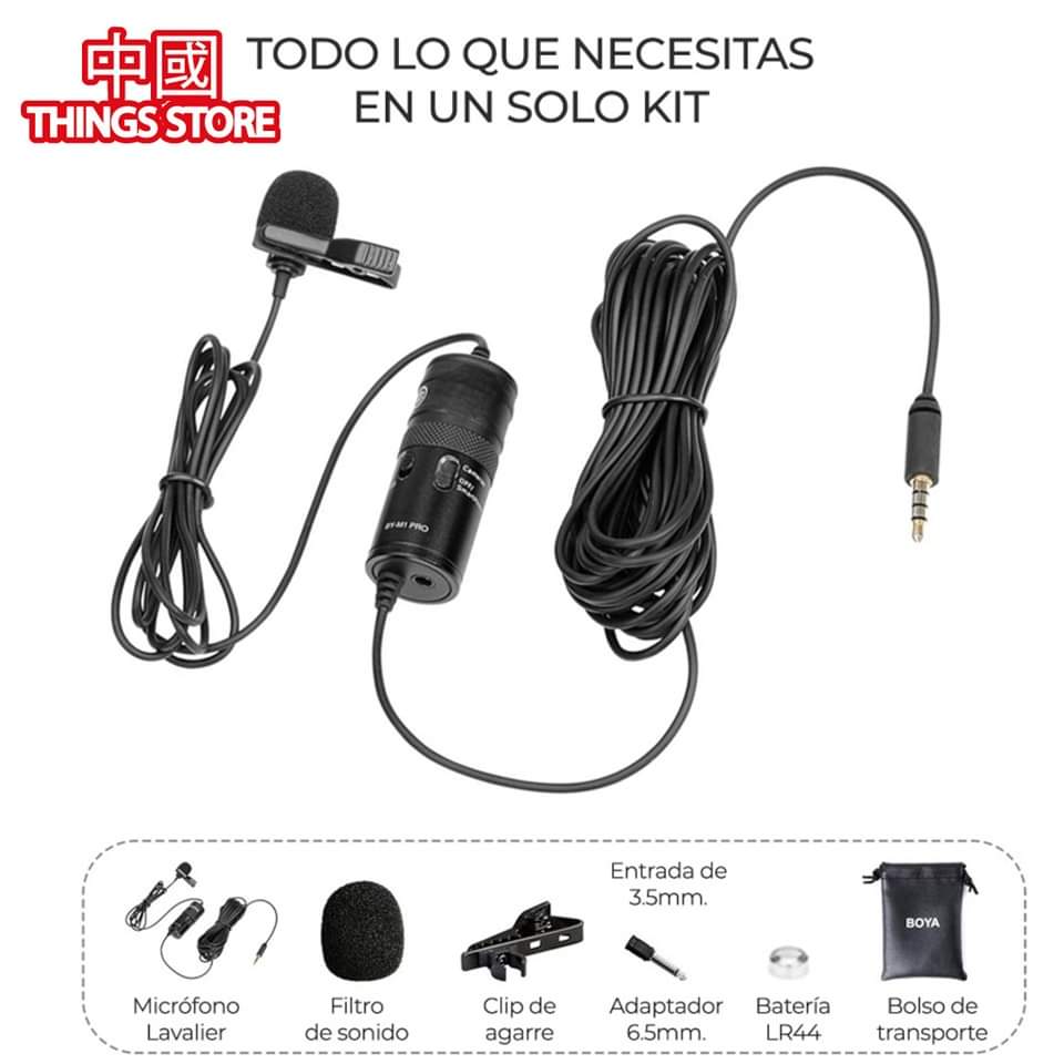 Micrófono de solapa condensador