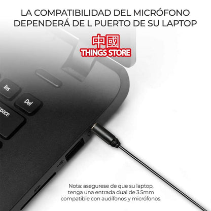 Micrófono de solapa condensador