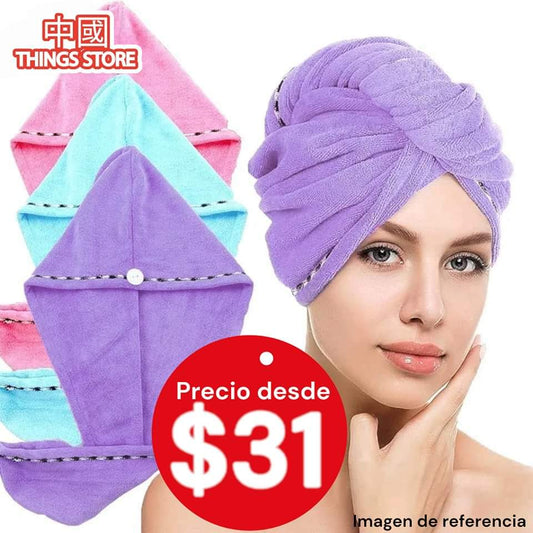 Toalla mágica para el cabello