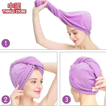 Toalla mágica para el cabello