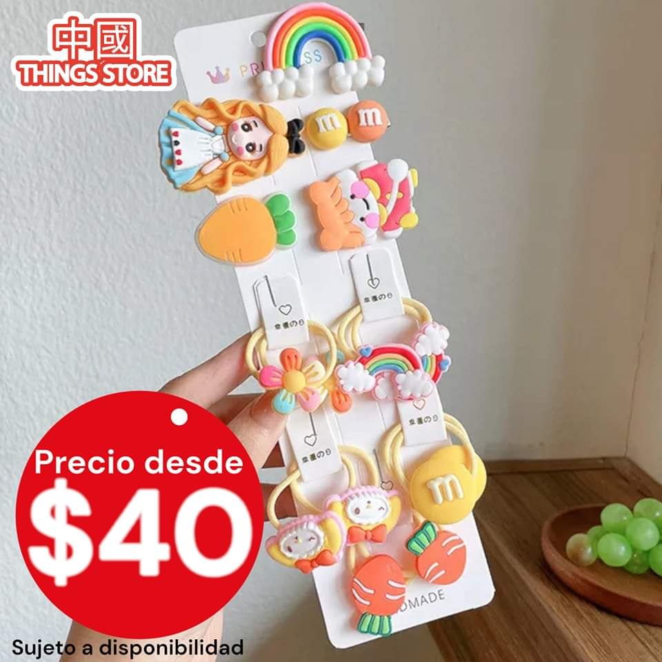 Kit de ligas para el cabello