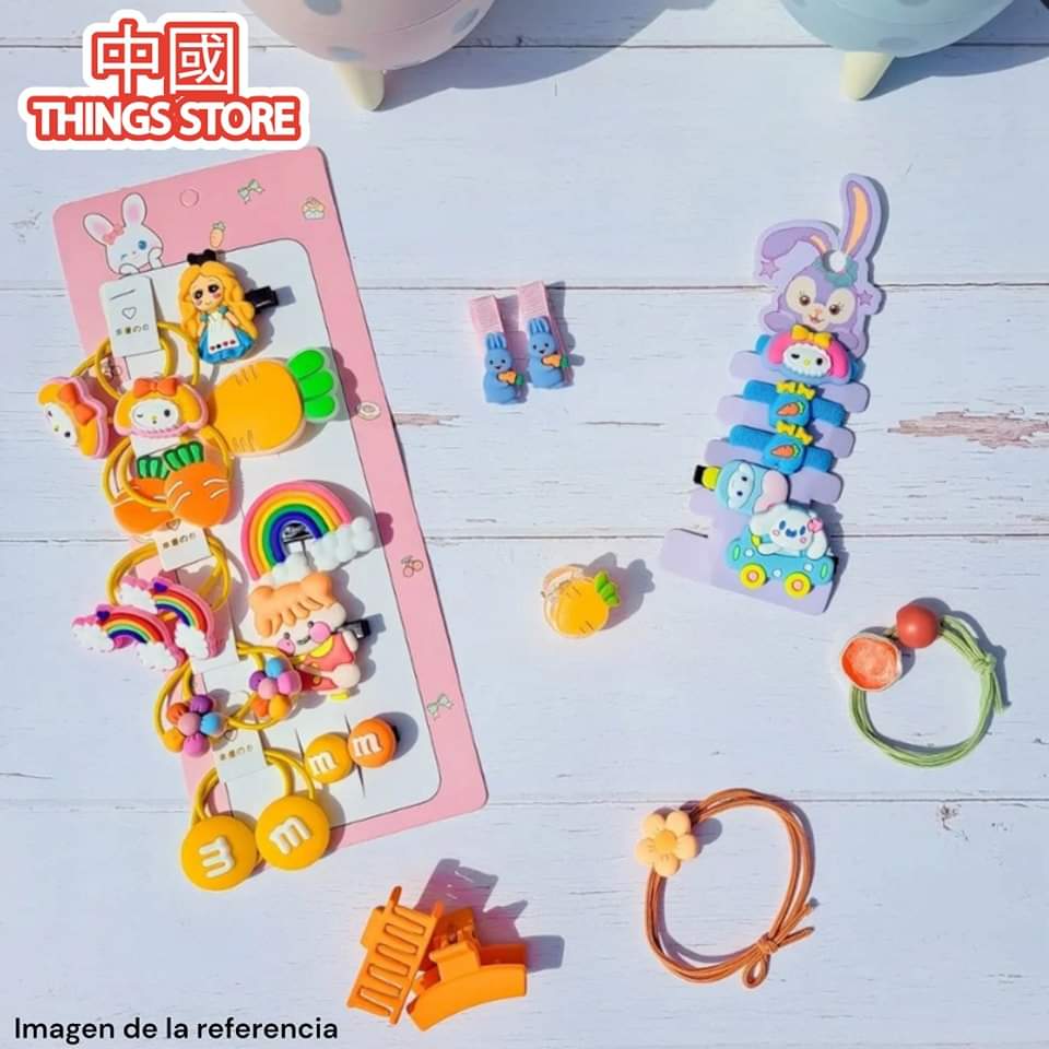 Kit de ligas para el cabello