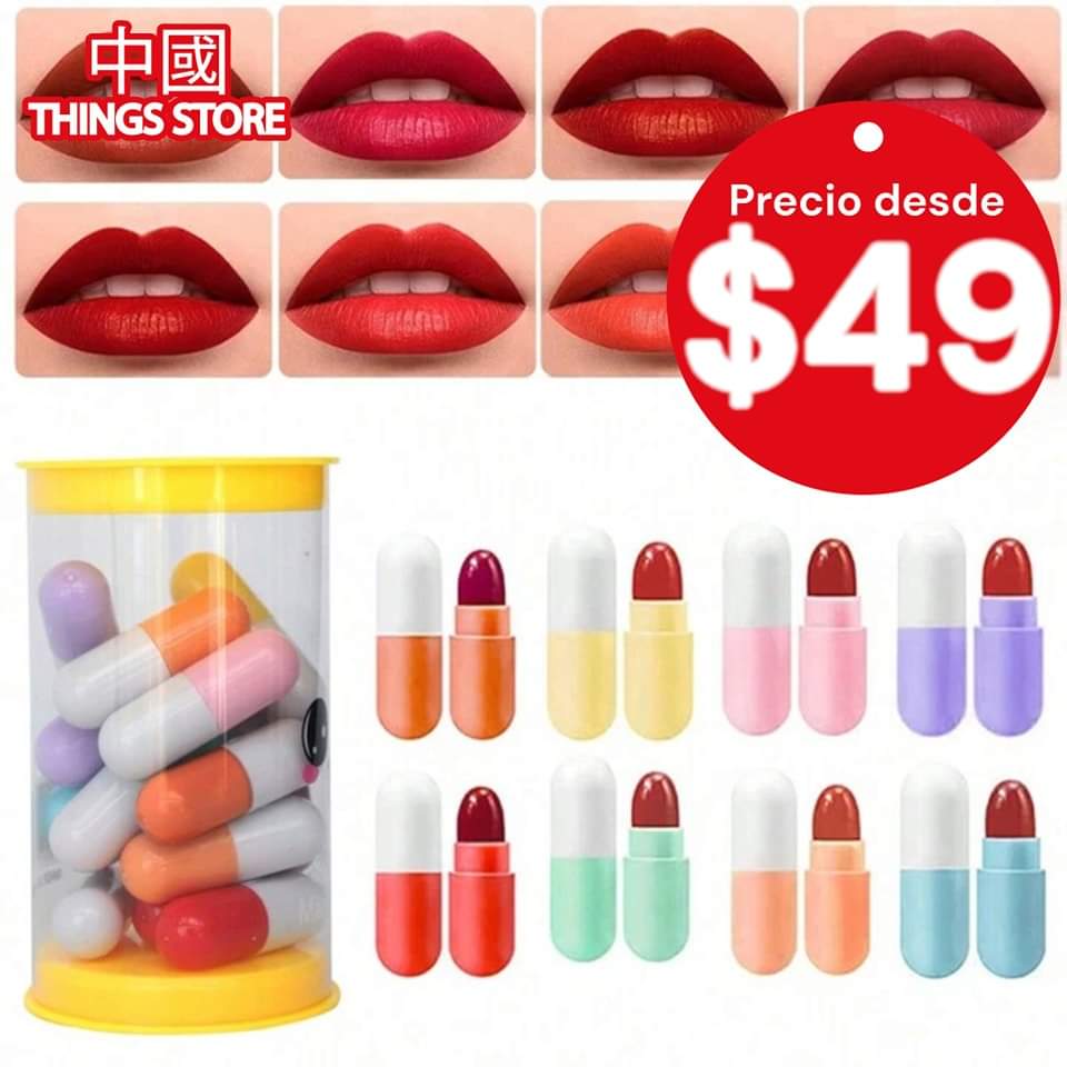 Labiales en cápsula