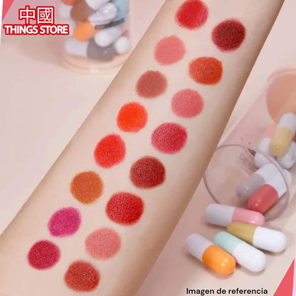 Labiales en cápsula