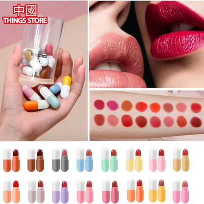 Labiales en cápsula