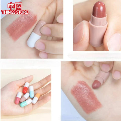 Labiales en cápsula
