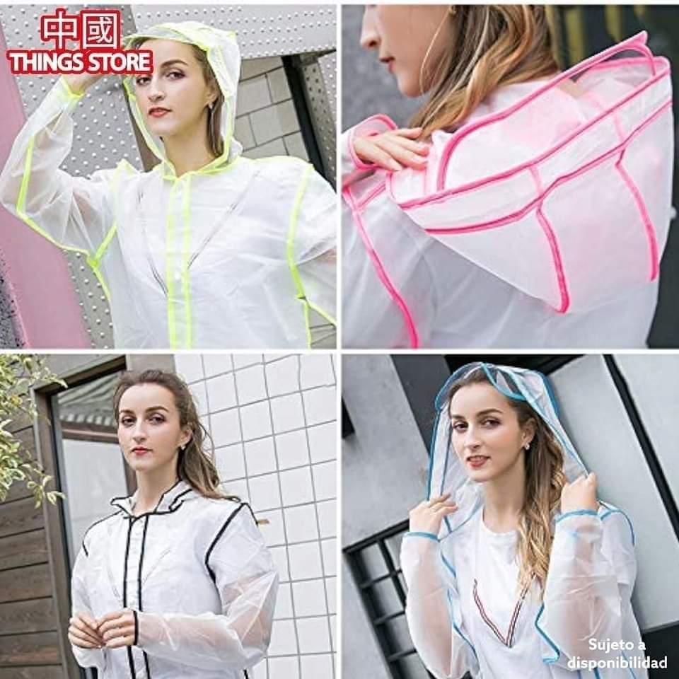 Impermeable reforzado para adulto