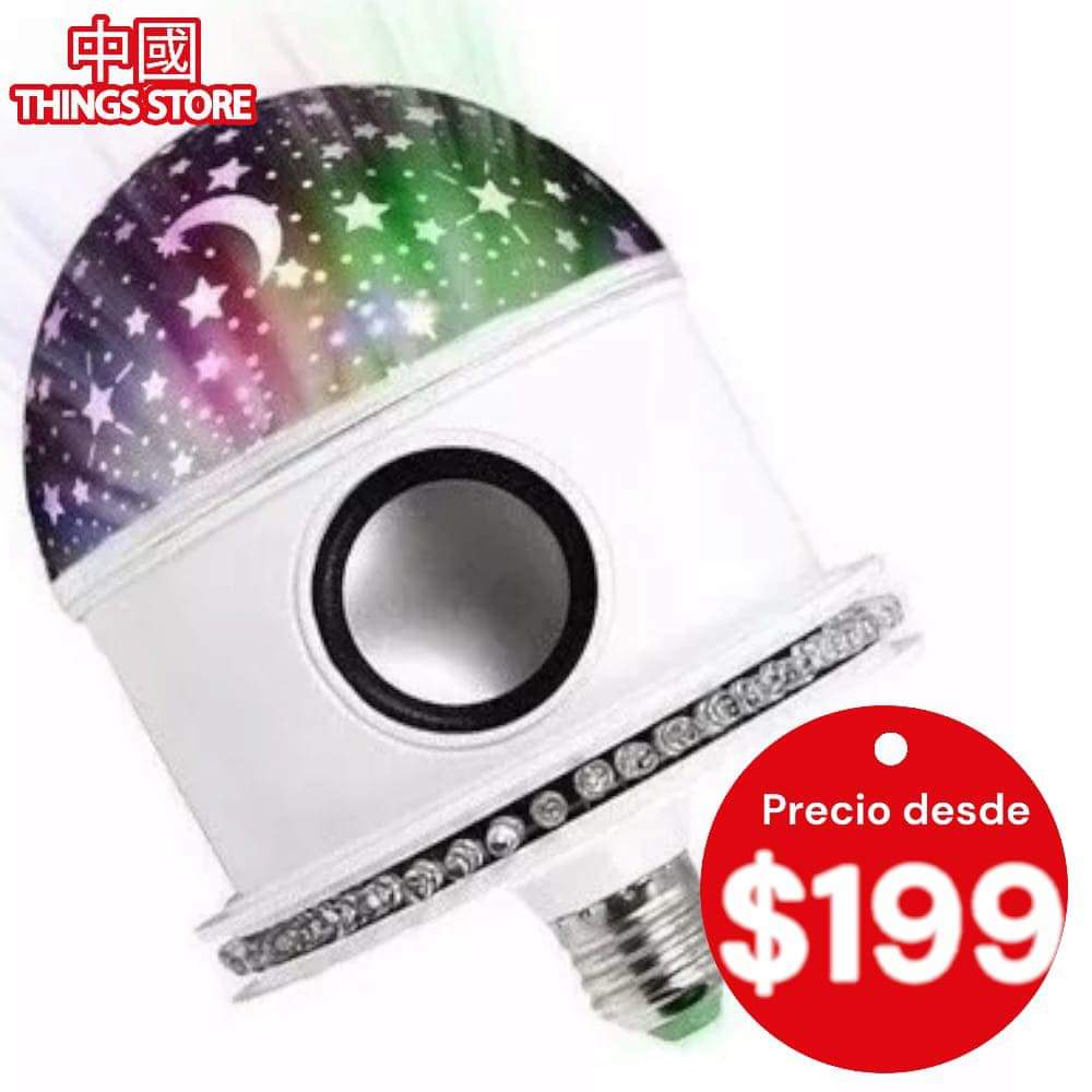 Proyector de estrellas de socket