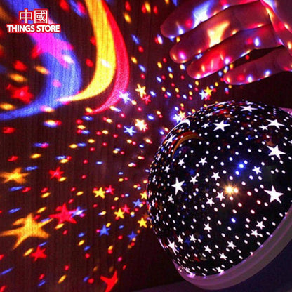 Proyector de estrellas de socket