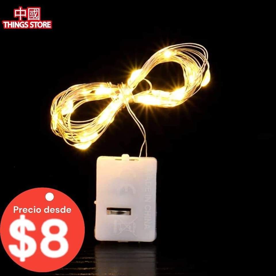 Luz mini led cálida