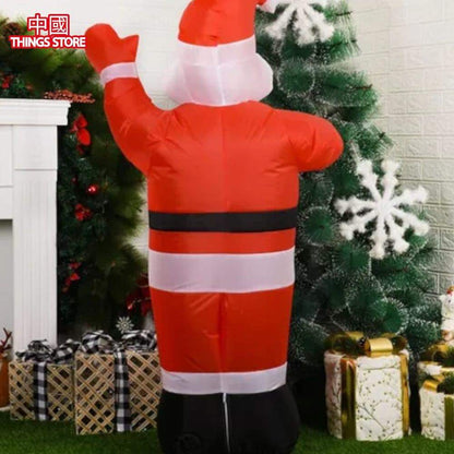 Inflable de Santa Claus 1.8 metros