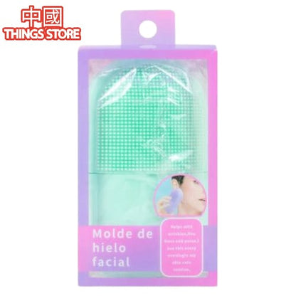 Molde de hielo facial