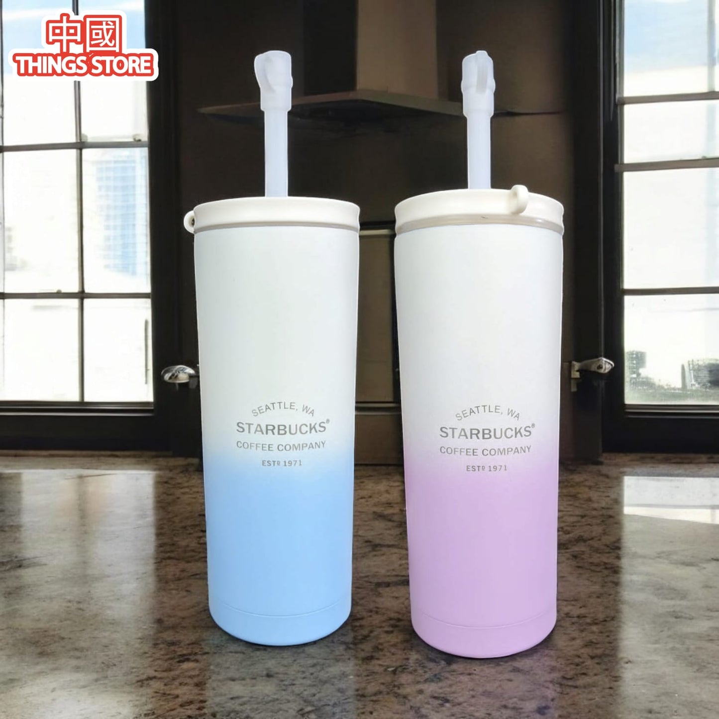 Vaso Starbucks degradado