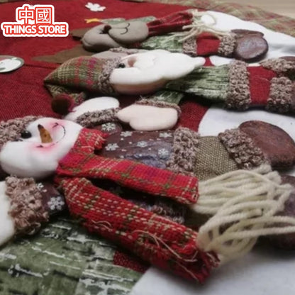 Pie de árbol navideño