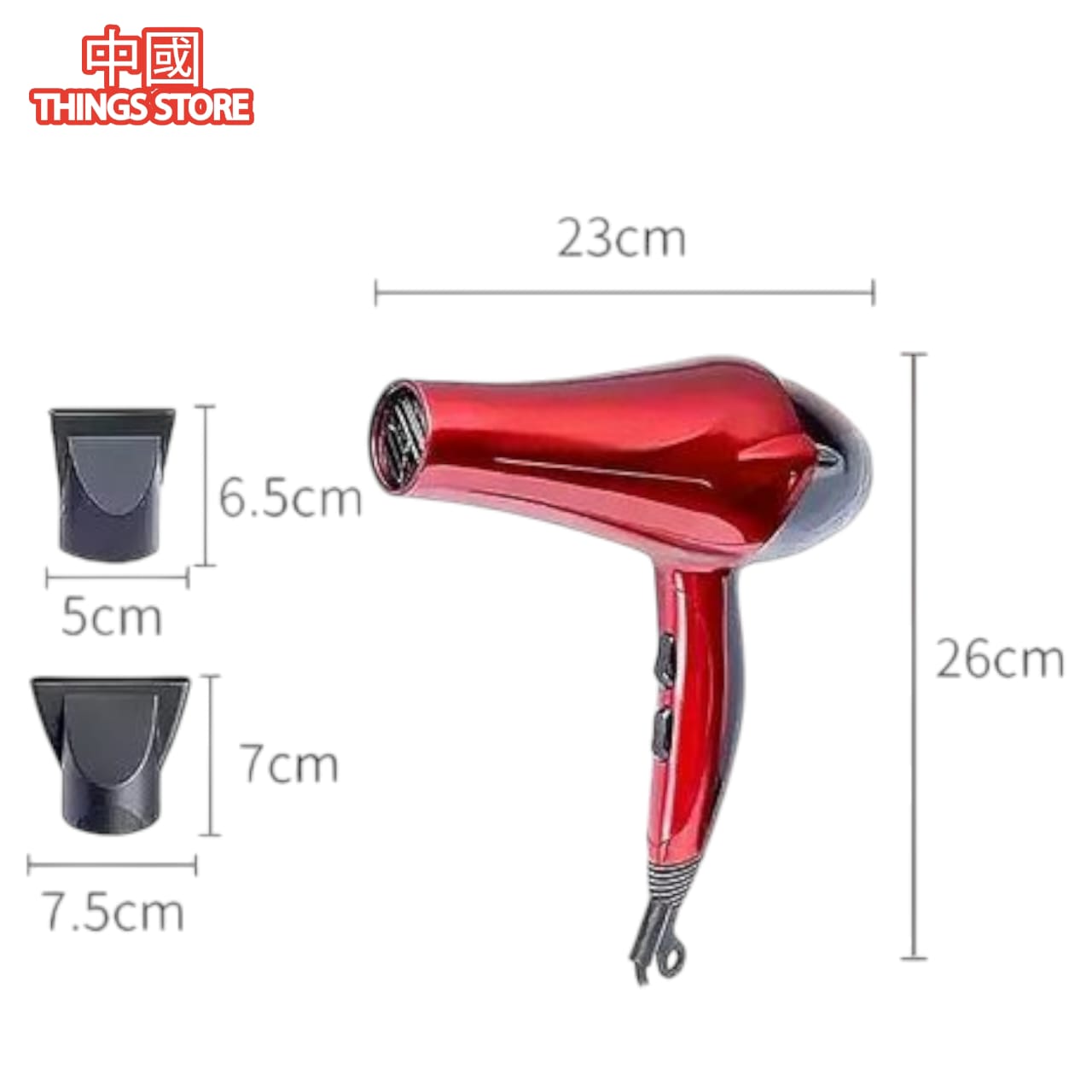 Secadora con accesorios