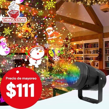 Proyector navideño led