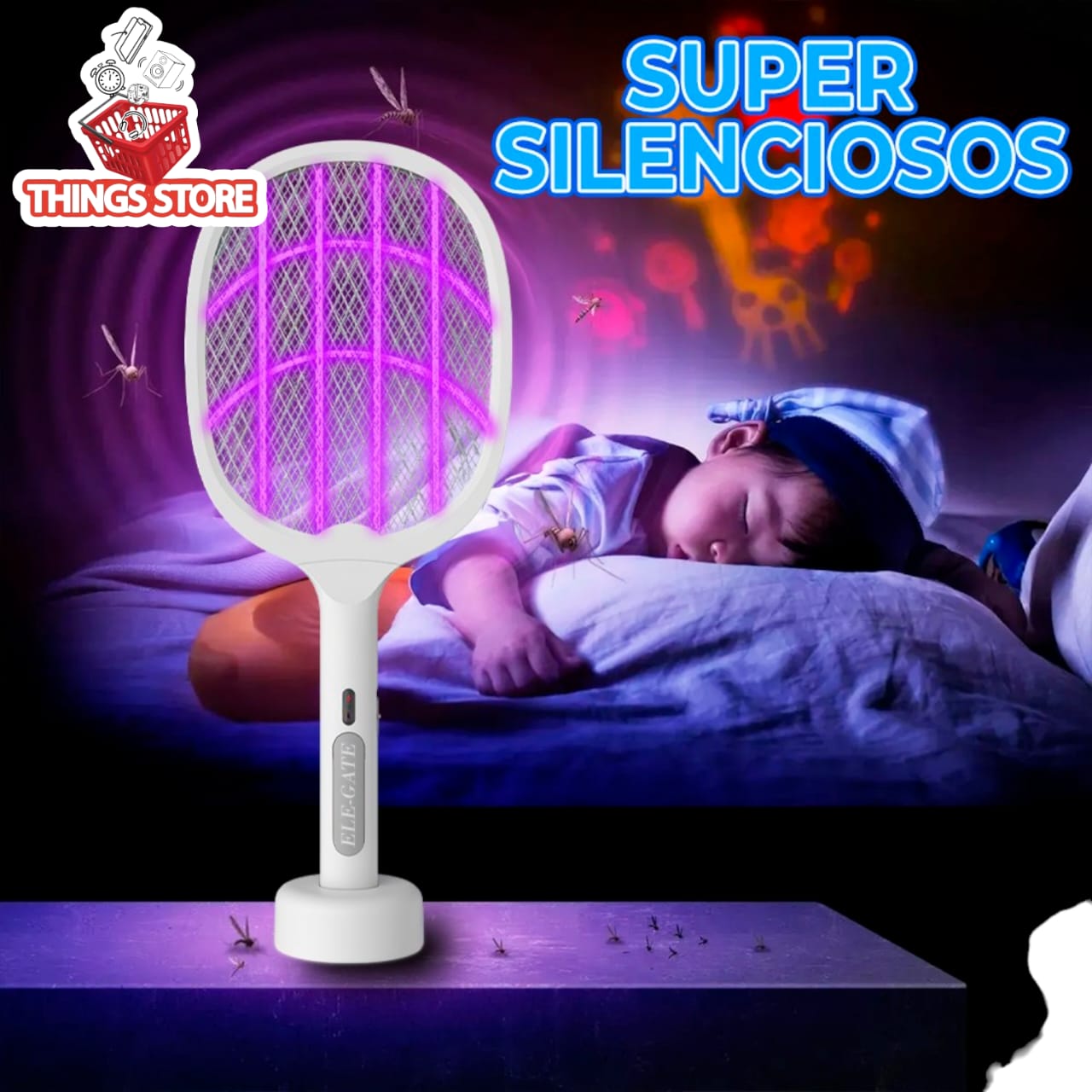 Lampara mata mosquitos